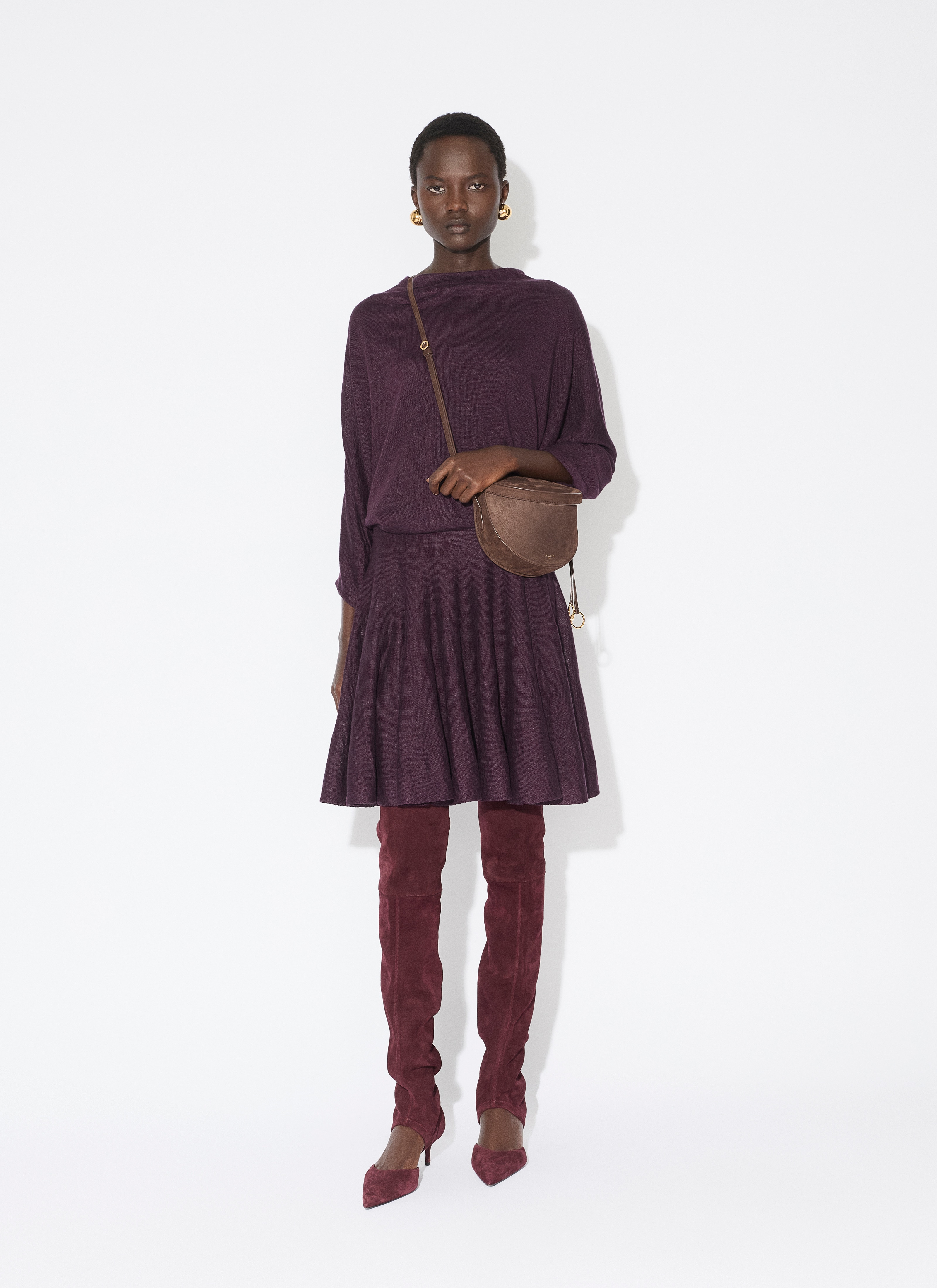 LINEN LAYERED DRESS - 2