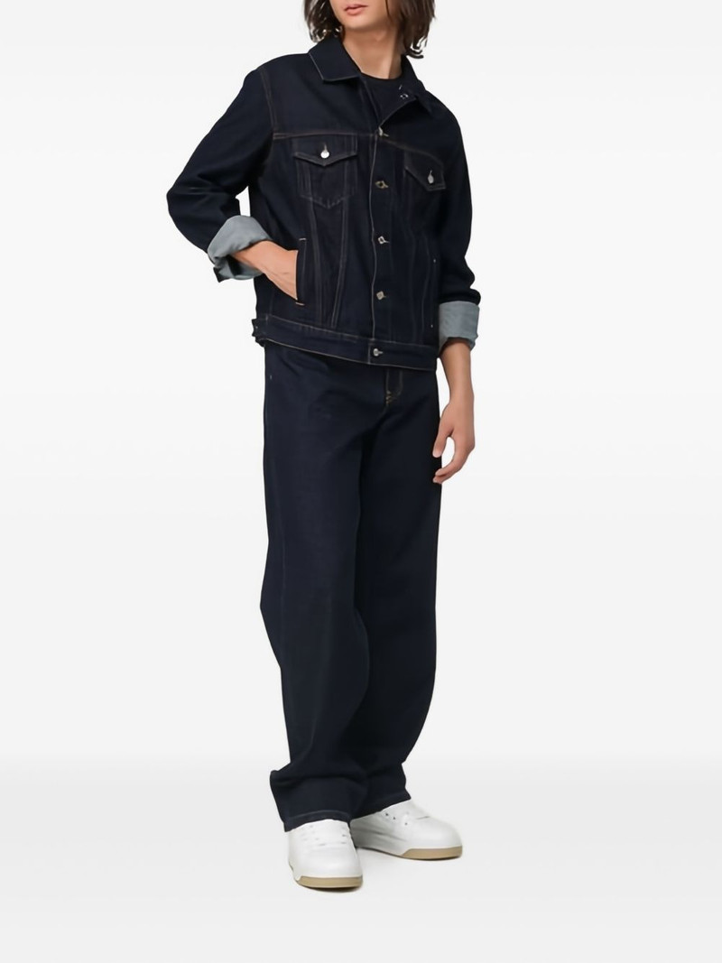MSGM buttoned denim jacket outlook