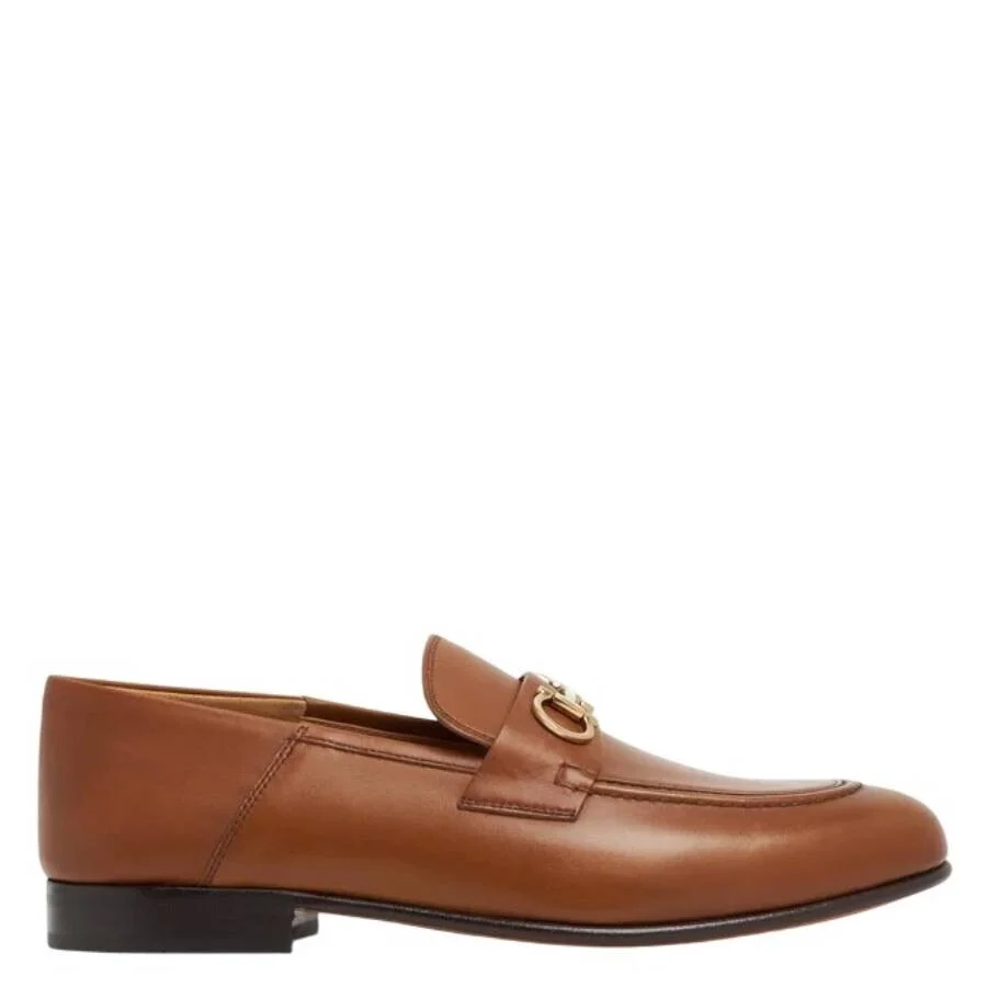 Ferragamo Gancini Ornament Mule Loafers - 1