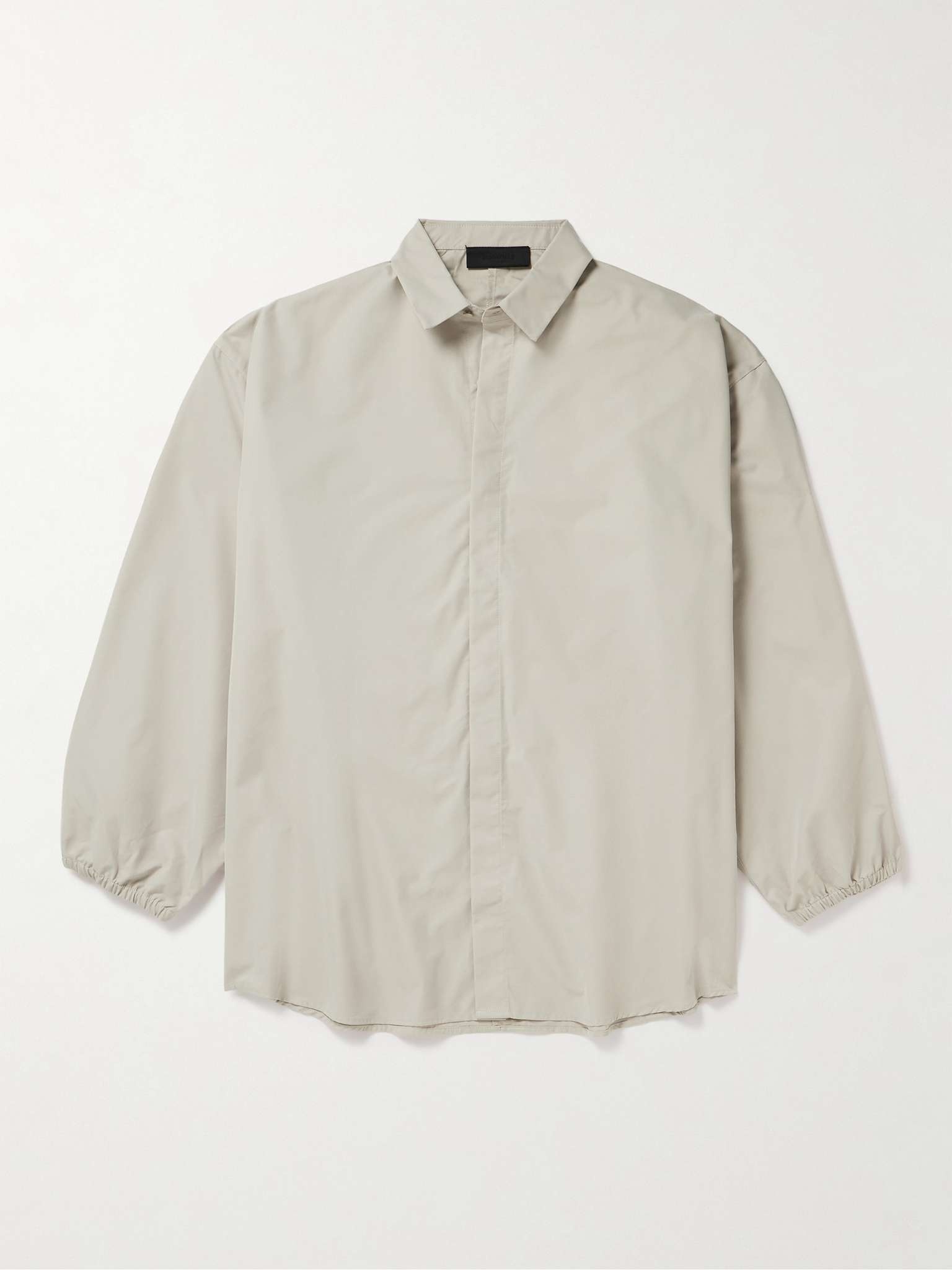 Cotton-Blend Twill Shirt - 1