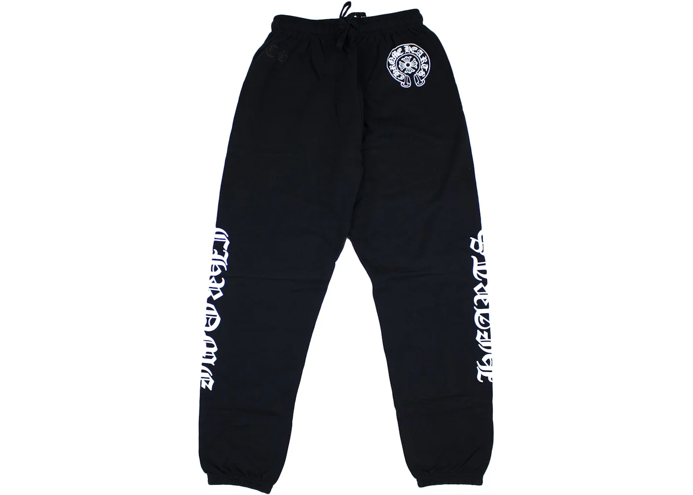 Chrome Hearts Horse Shoe Logo Sweatpants Black - 1