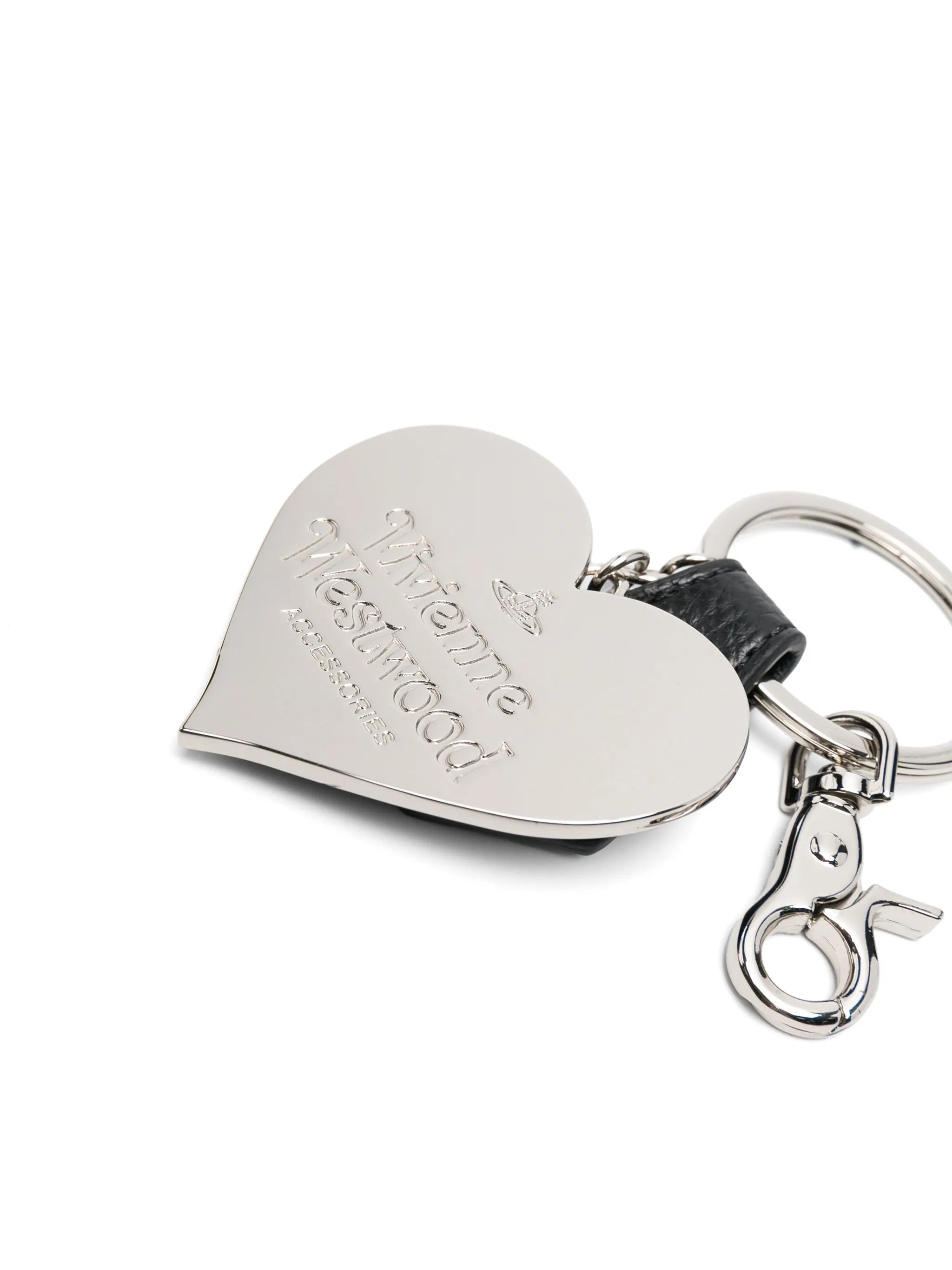 Mirror Heart Orb Keyring - 2