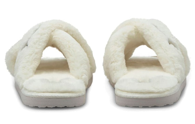 PUMA (WMNS) PUMA Fluff X Strap Slide 'Whisper White' 384936-02 outlook
