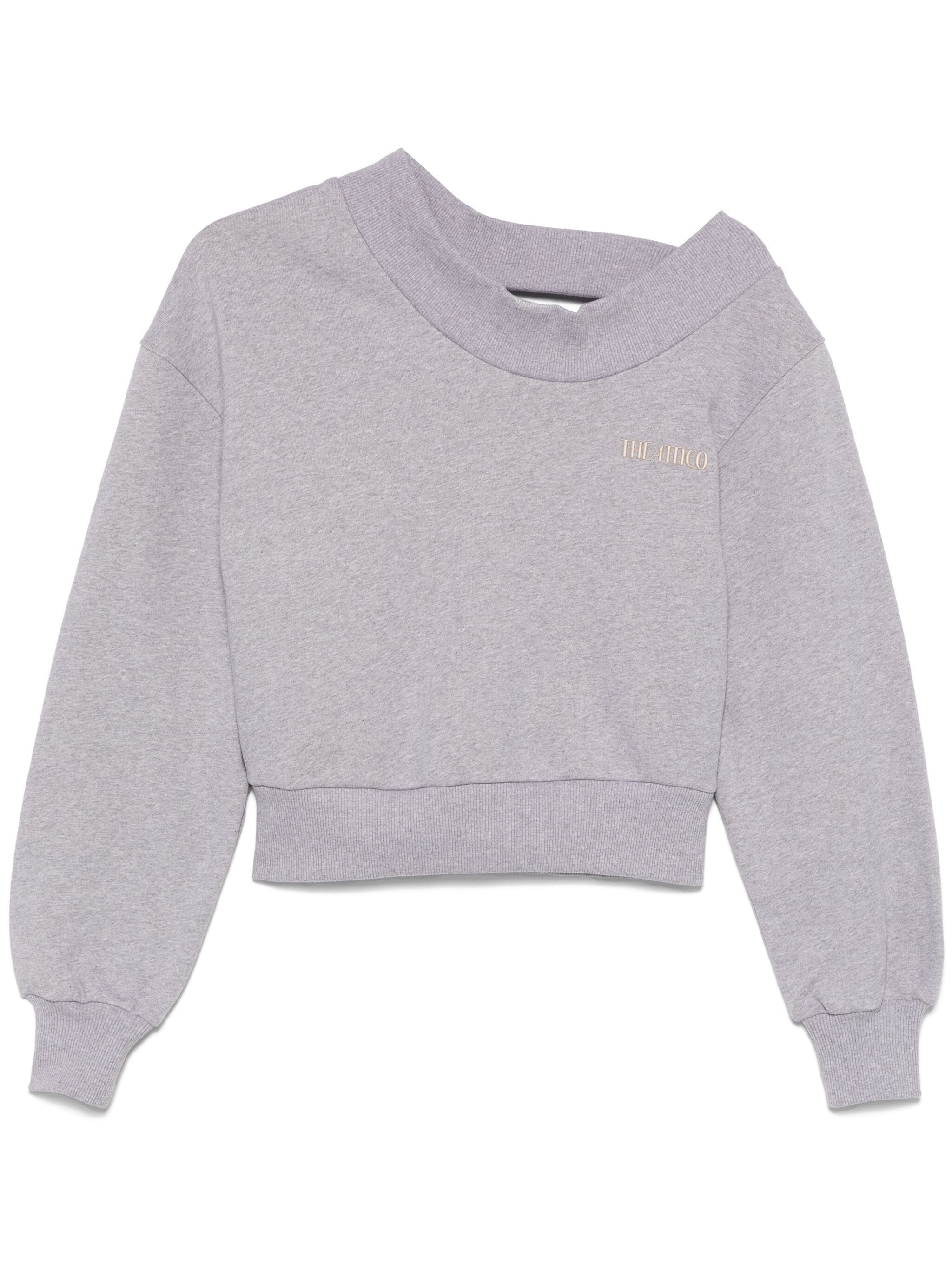 The Attico Women Round Neck Sweatshirt - 1