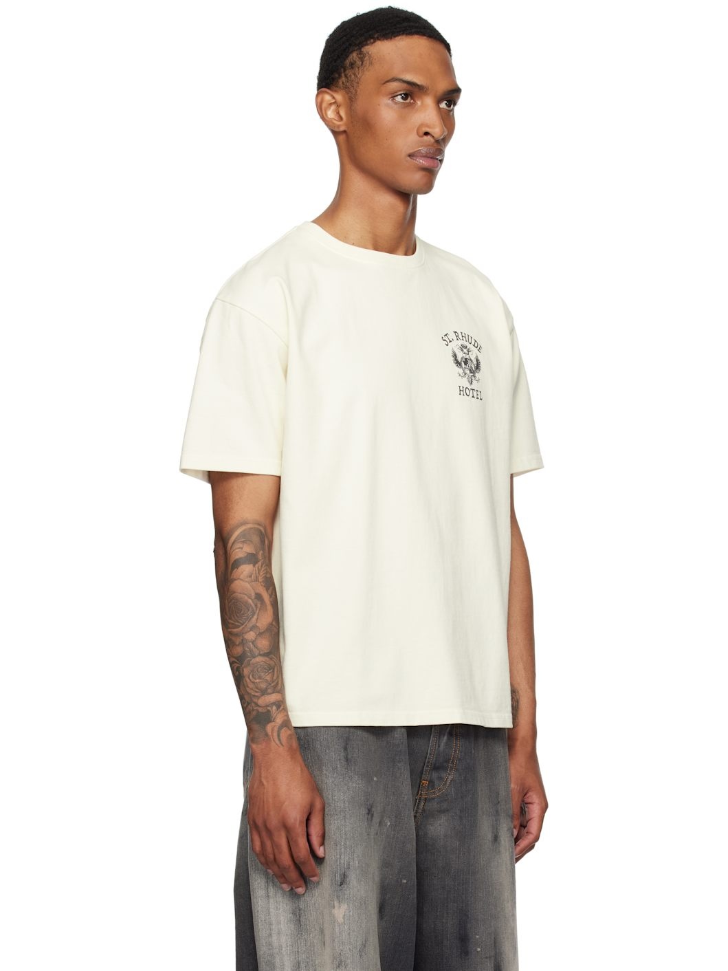 Off-White 'St Rhude' Seal T-shirt - 2