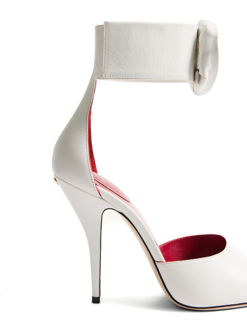 105mm Drip Rose rose-detail ankle-strap sandals - 4