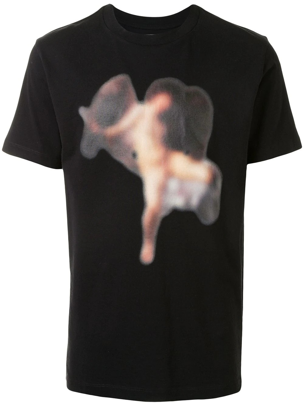 blurred-figure Arrows T-shirt - 1