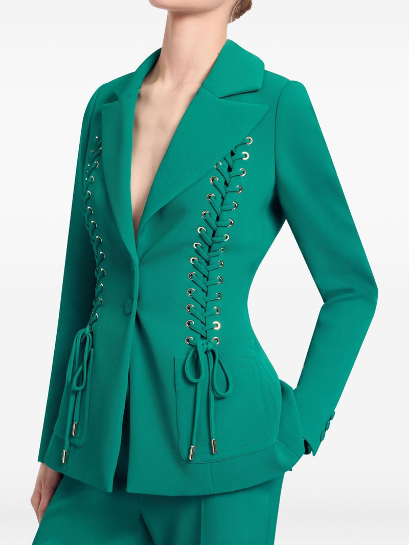 lace-up blazer 4