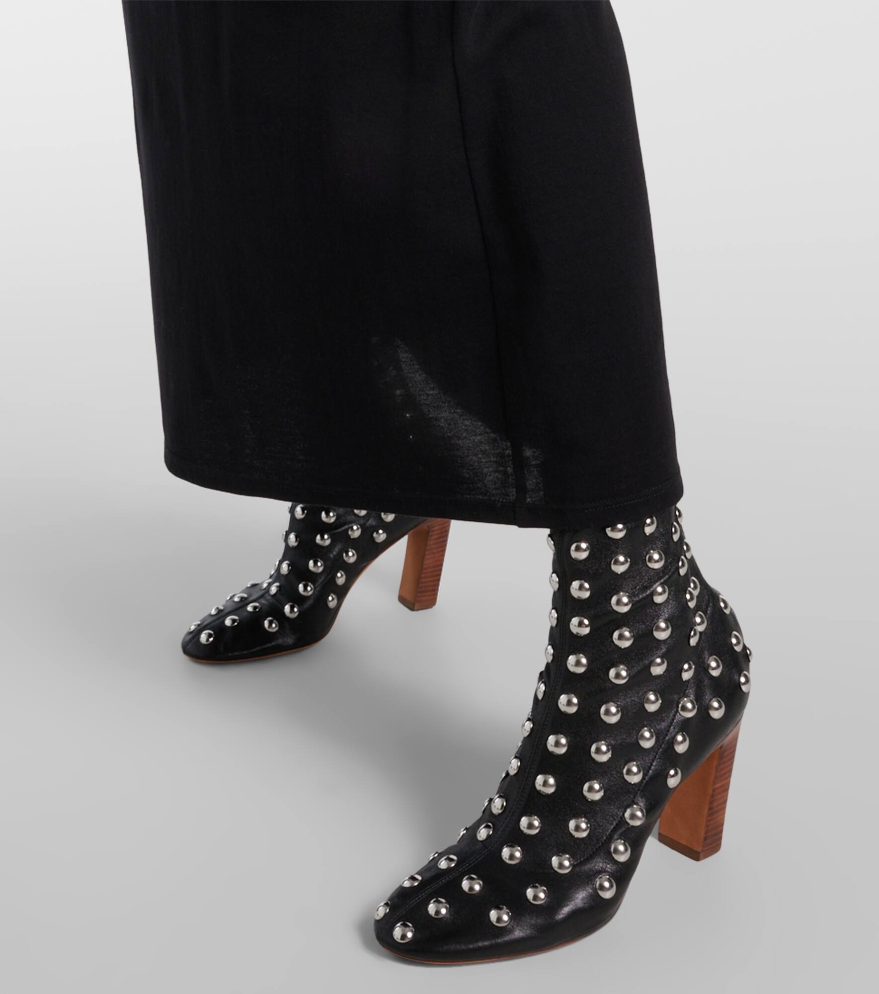 Apollo 85 studded leather ankle boots - 4