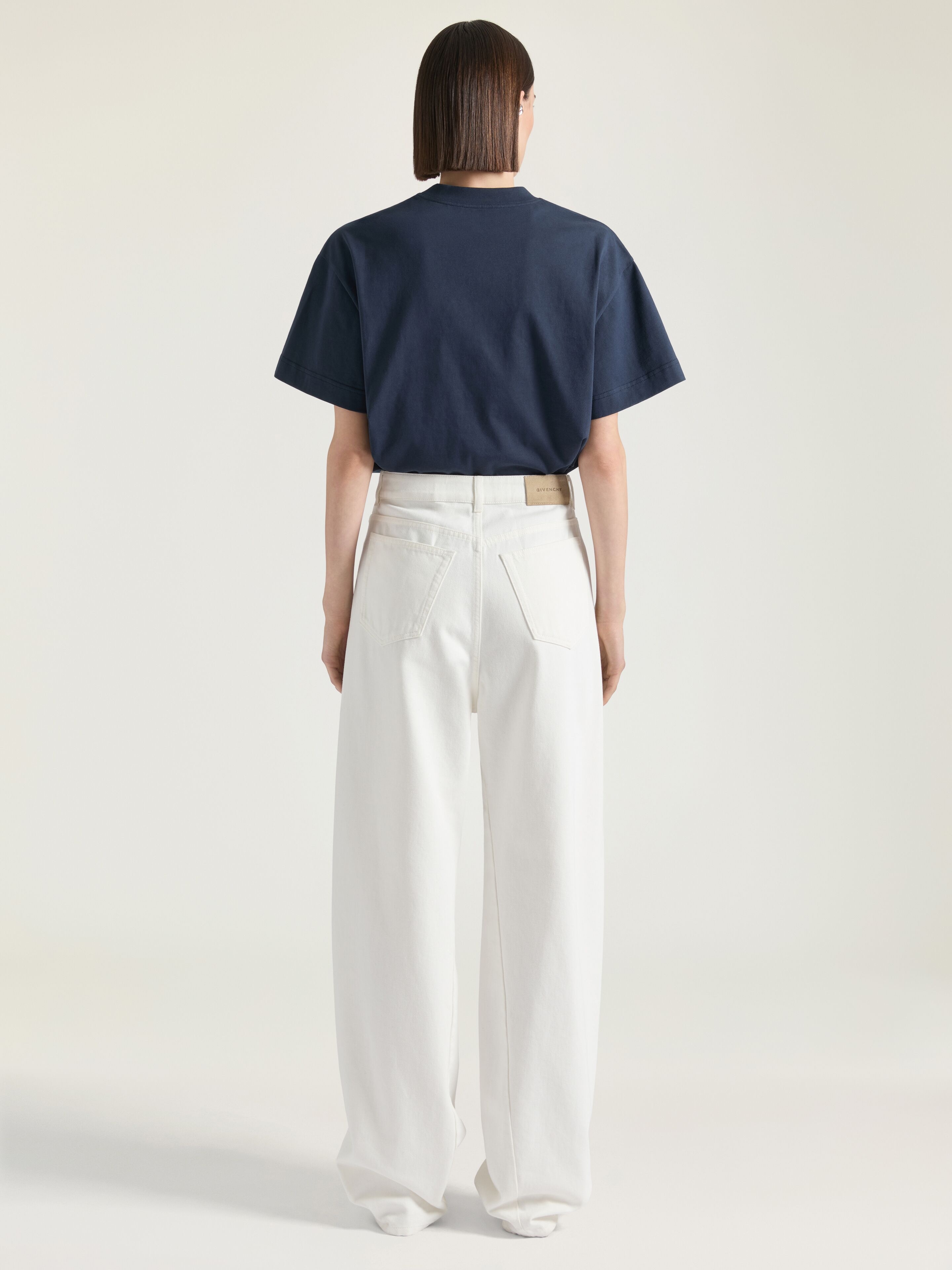 GIVENCHY PARIS BOXY FIT T-SHIRT IN COTTON - 3