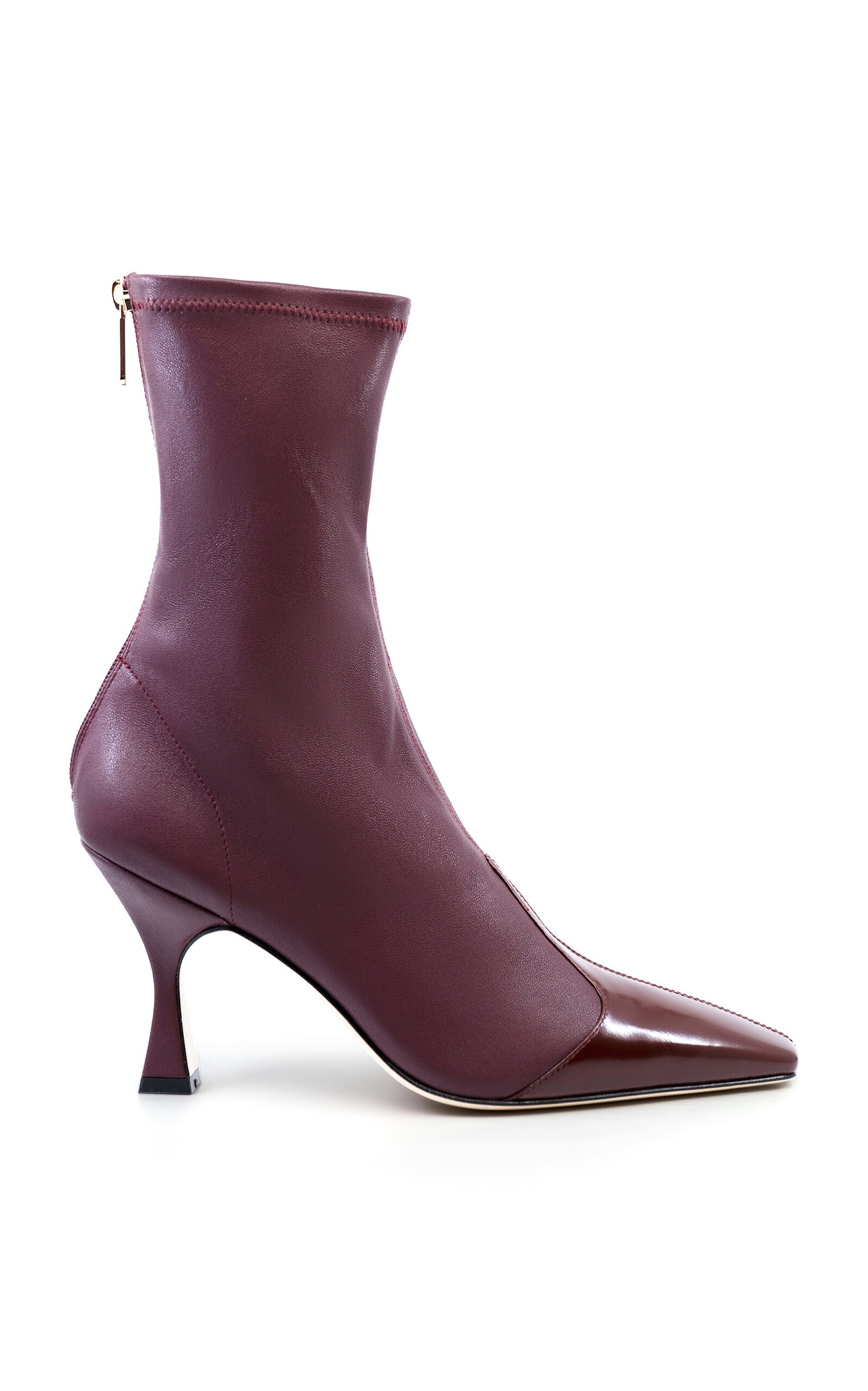 Maverick Leather Ankle Boots burgundy - 1