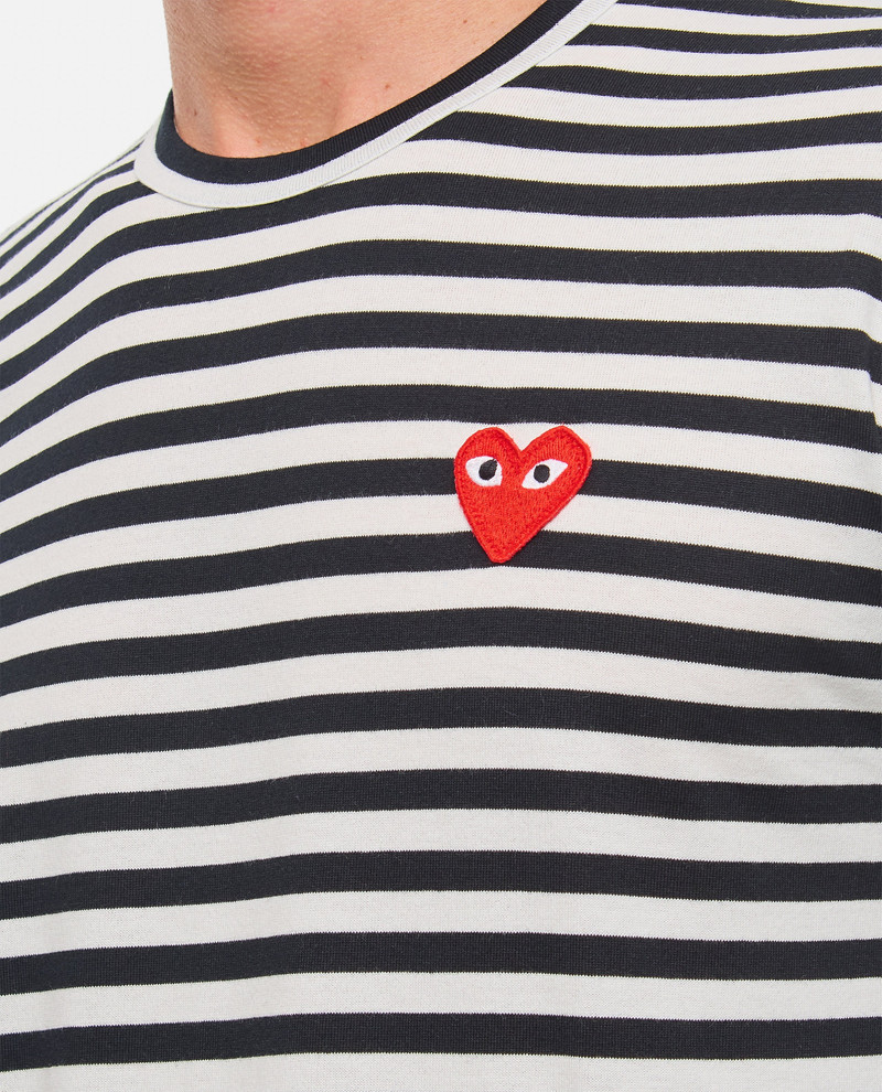 Long-sleeve striped T-shirt with logo. 4
