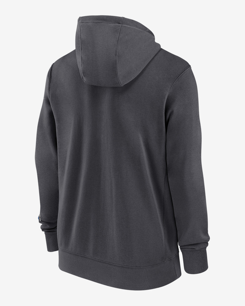 Nike Detroit Lions Playbook Page Club Men's Nike NFL Full-Zip Hoodie outlook