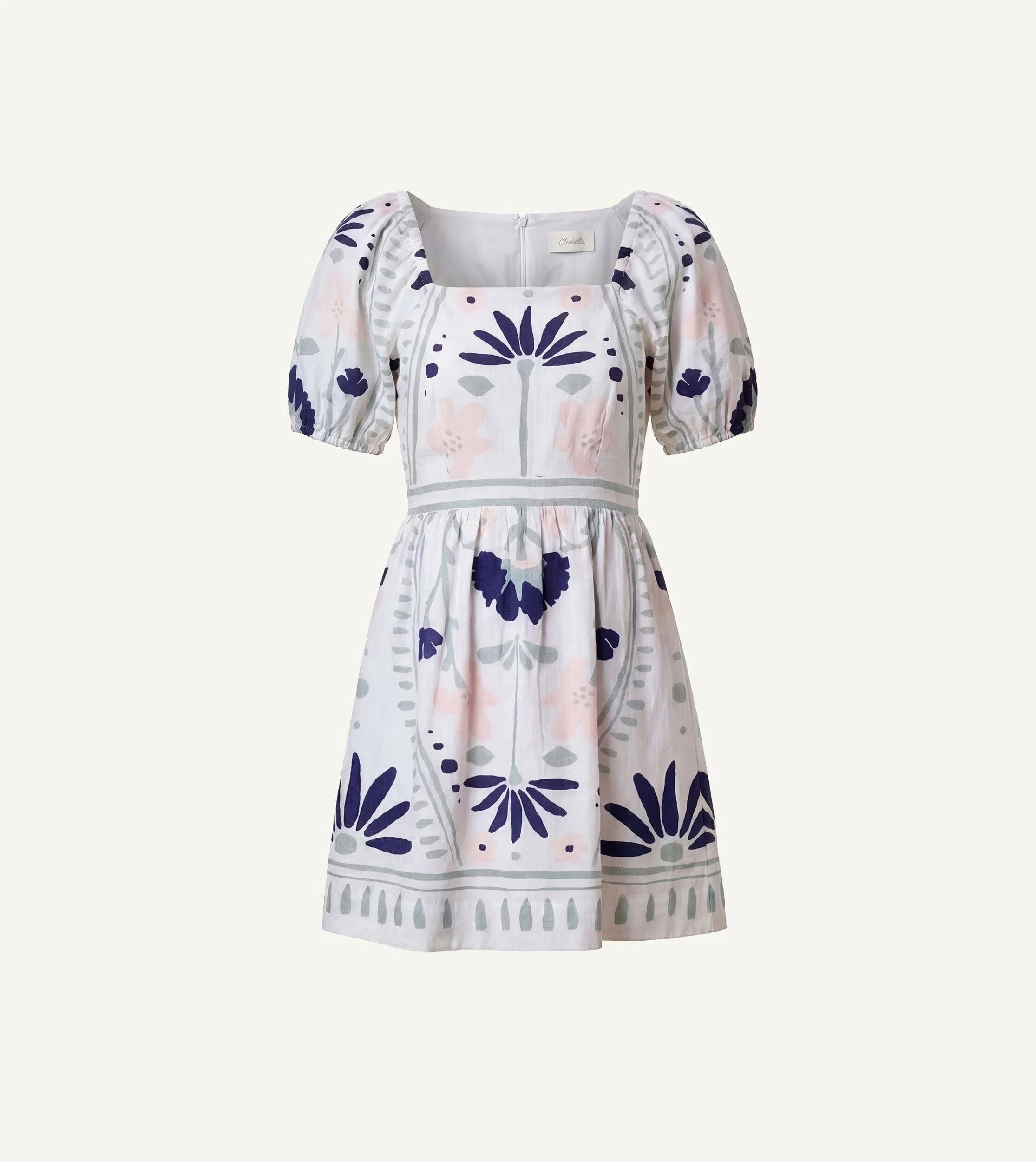 MARIANA MINI DRESS | LILIANA BLUE SURF - 1