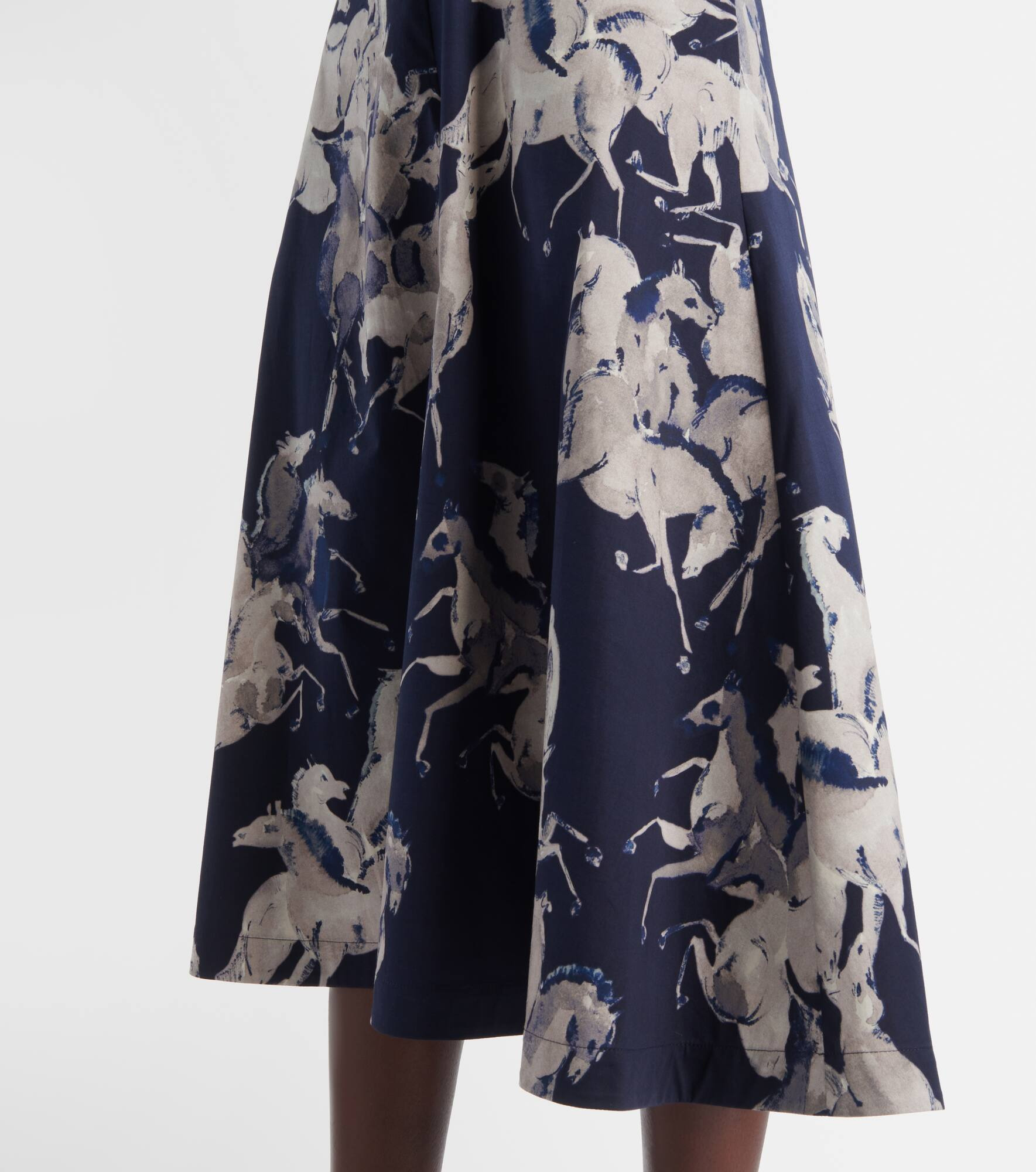 Kirsty printed cotton-blend wrap dress - 5
