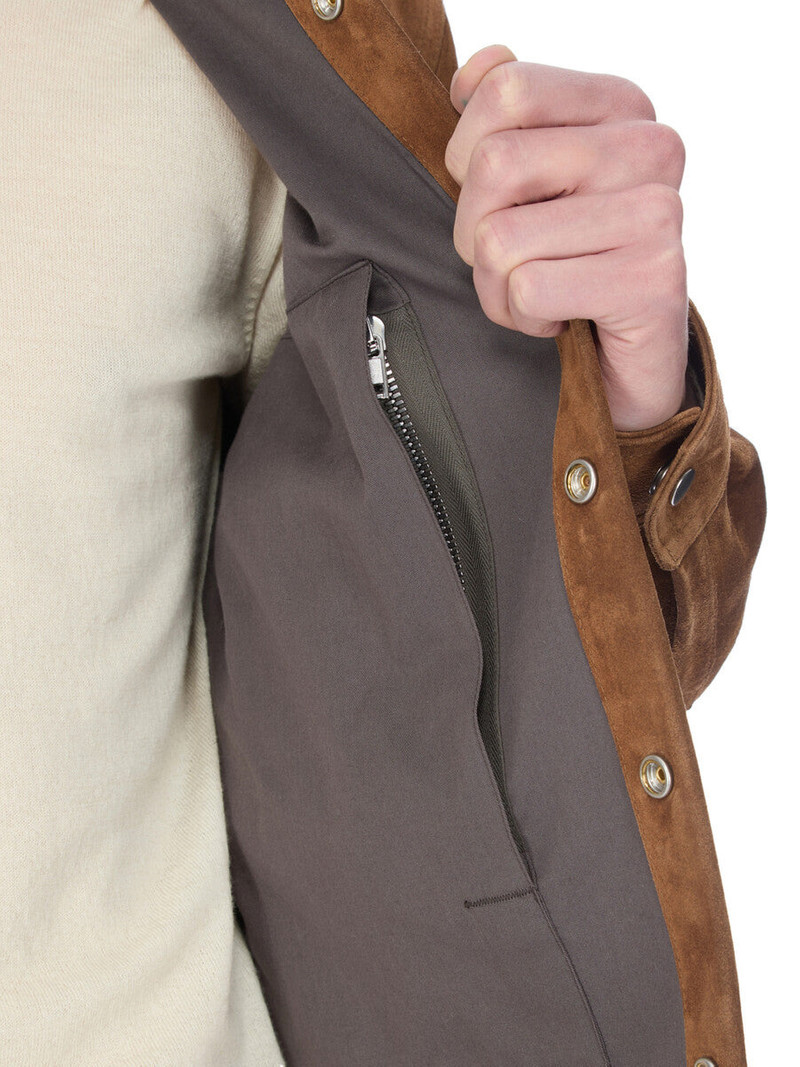 Brown Concordians Outershirt Suede Jacket 7
