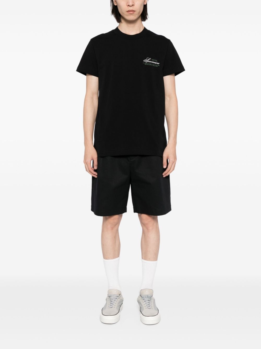 X JJJJound graphic-print cotton T-shirt - 2