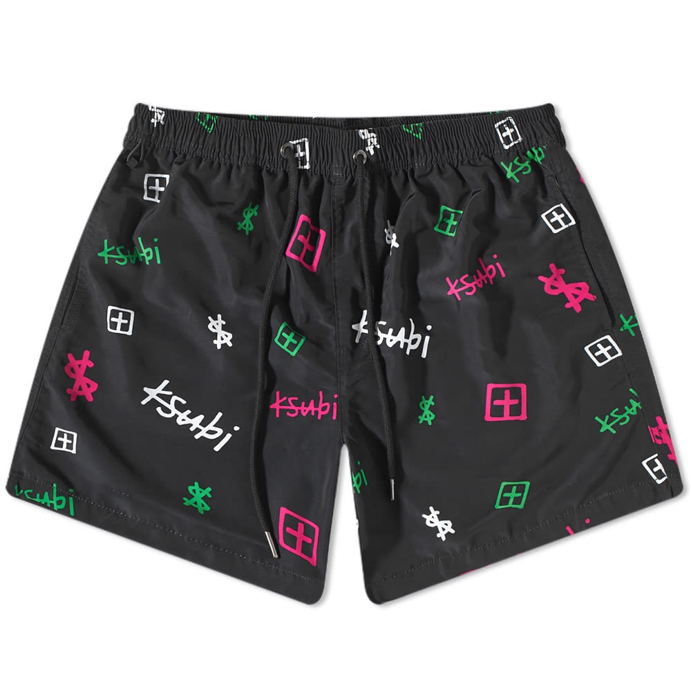 Ksubi Kash Box Burner Board Shorts - 1