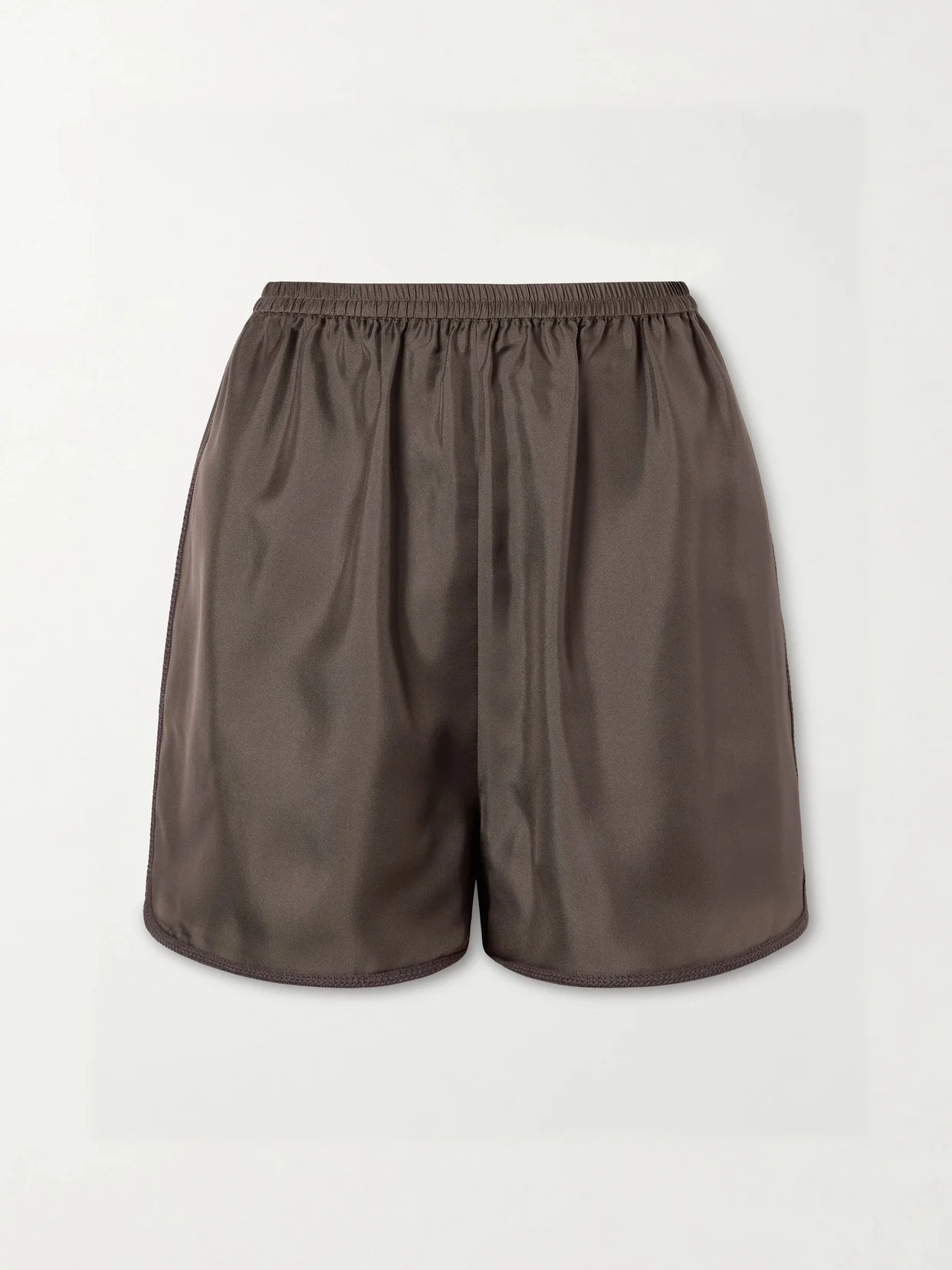 Silk-satin Shorts - 1