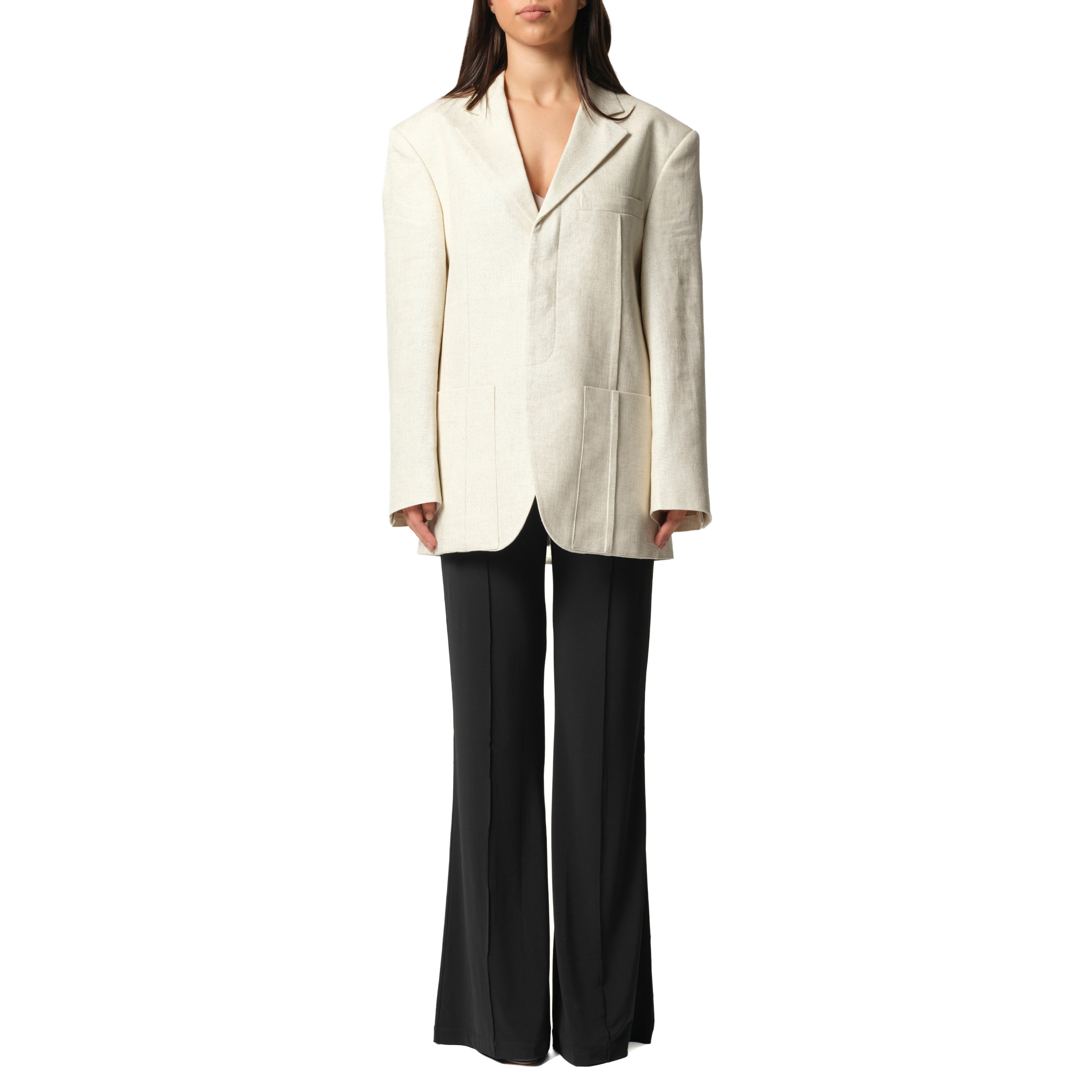 La Veste D'Homme in Light Beige - 4