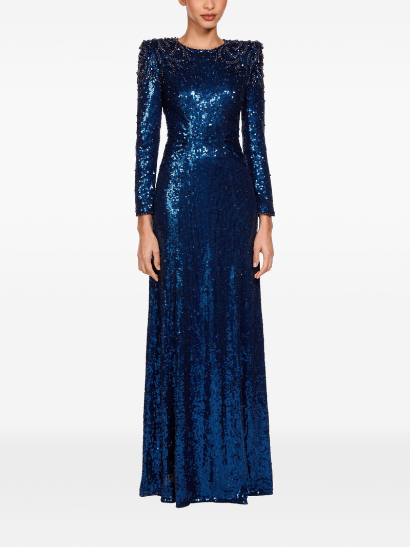 JENNY PACKHAM sequin embellished dulcet dress outlook