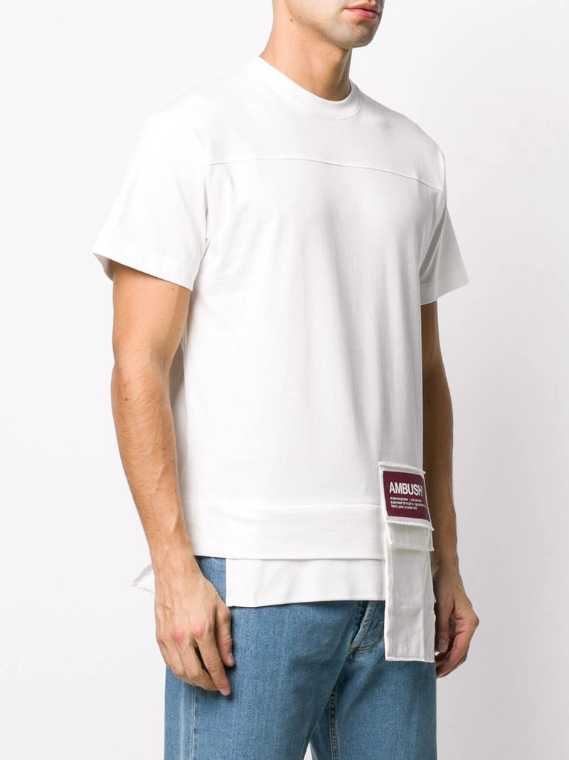 logo patch T-shirt 4
