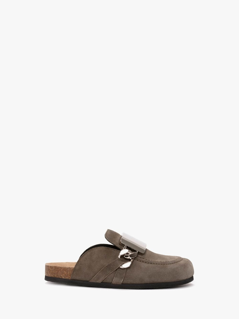 GOURMET CHAIN LOAFER MULES 1