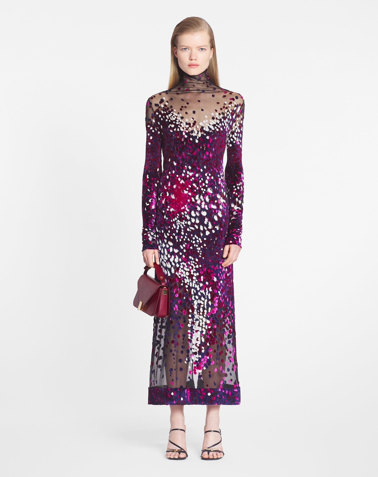 DEVOURED JERSEY DRESS - 2
