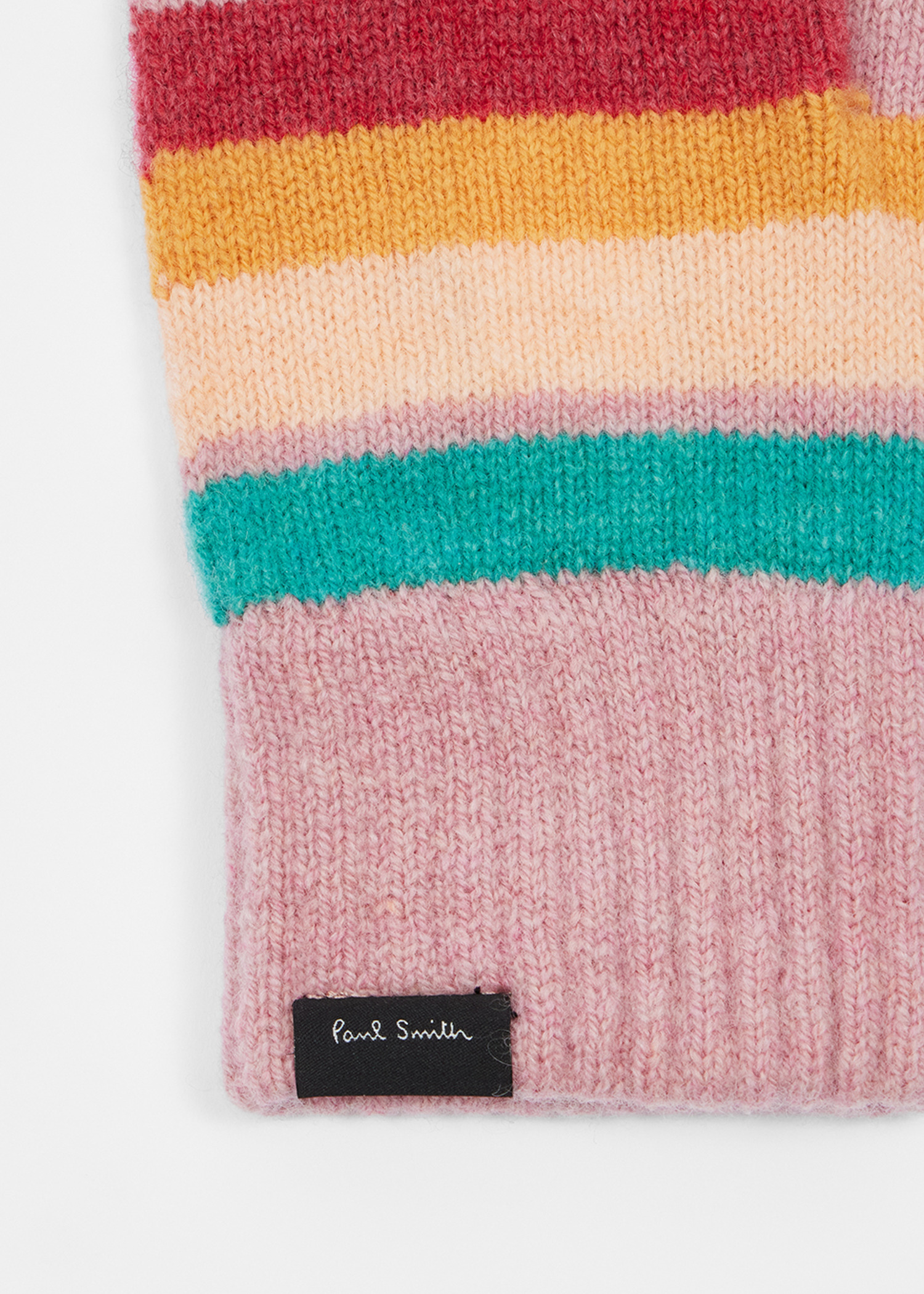 Women's 'Swirl' Knitted Lambswool Beanie, Scarf and Gloves Set - 6
