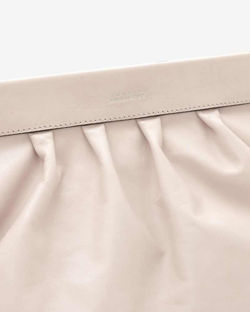 LUZ LEATHER CLUTCH BAG - 5