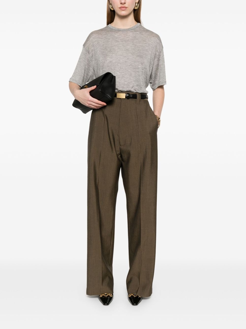fine-knit T-shirt - 2