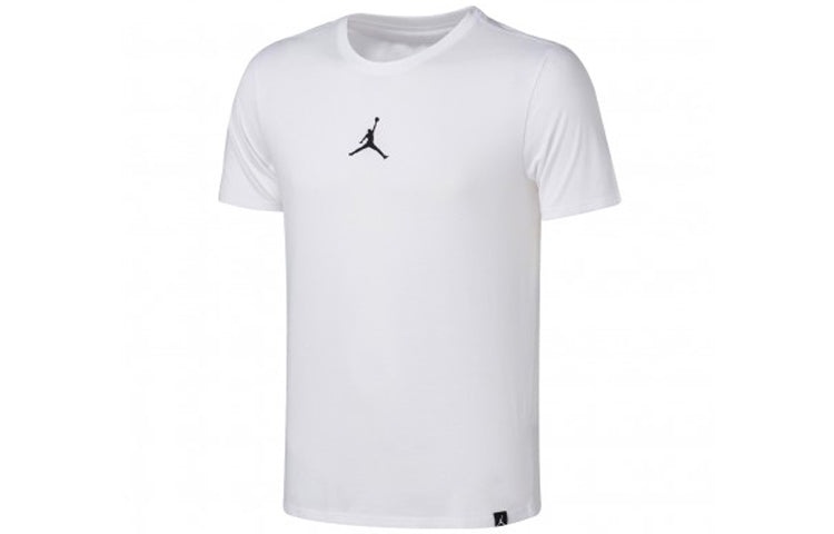Air Jordan Iconic Quick Dry Training Sports Short Sleeve White AR7416-101 - 2