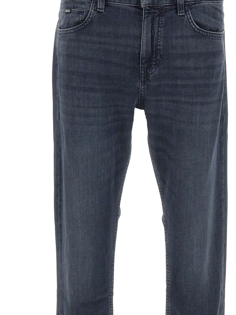 five-pocket logo-patch jeans - 4