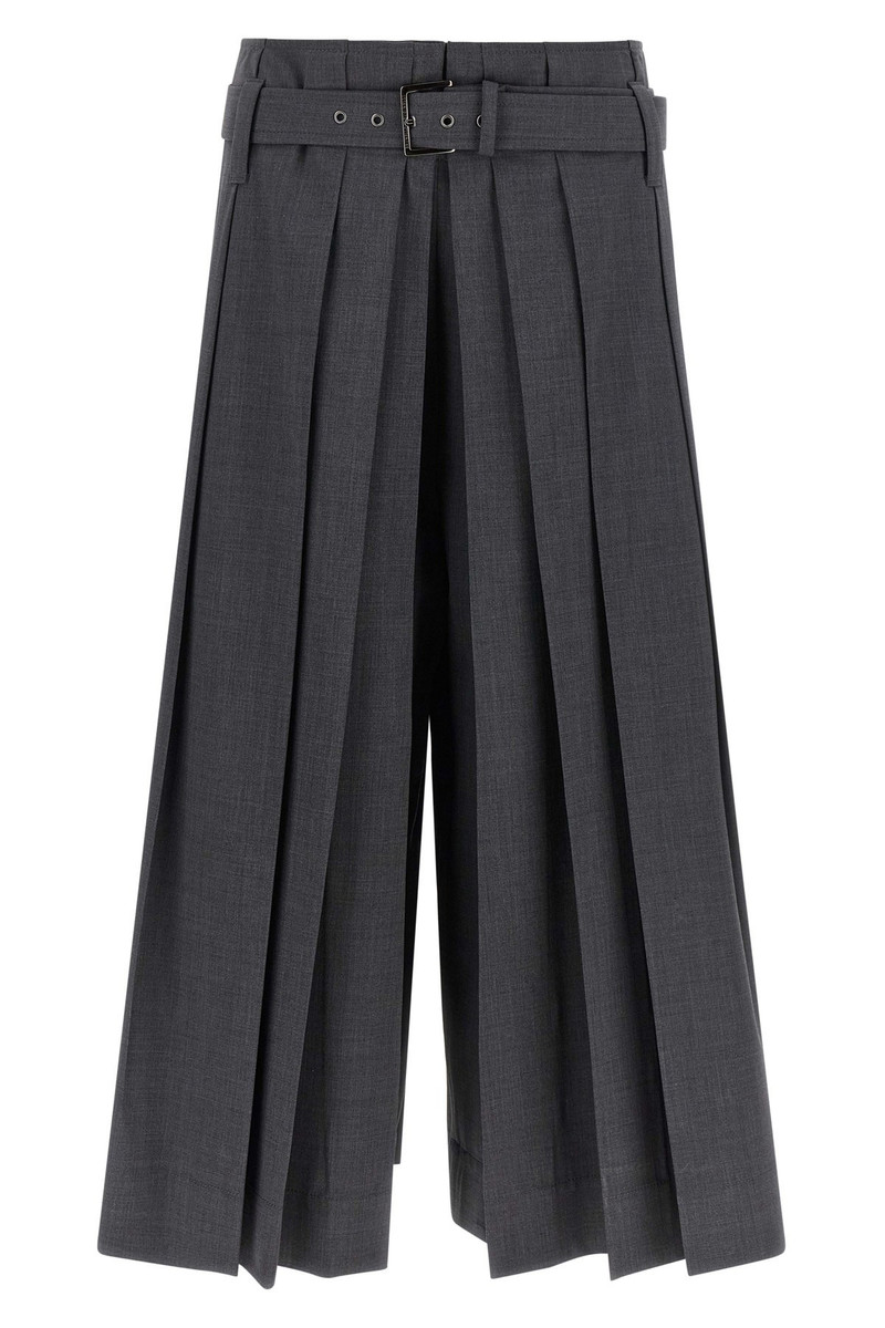 Tailored Pleated Bermuda Shorts 1