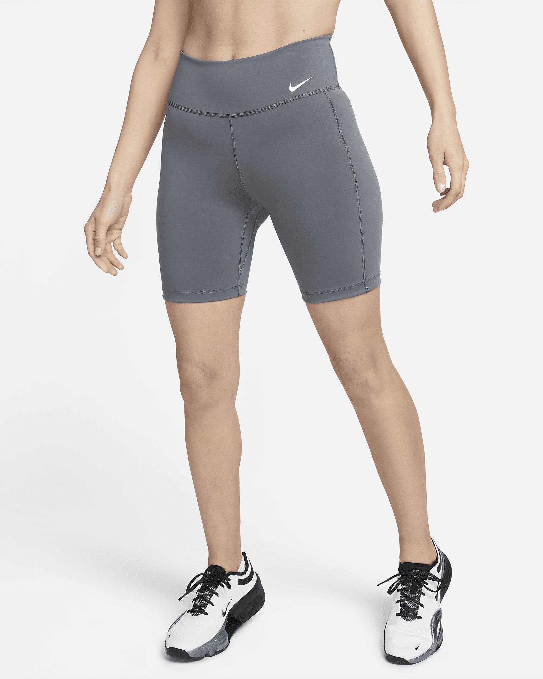 Nike Women's One Leak Protection: Period Mid-Rise 7" Biker Shorts - 2