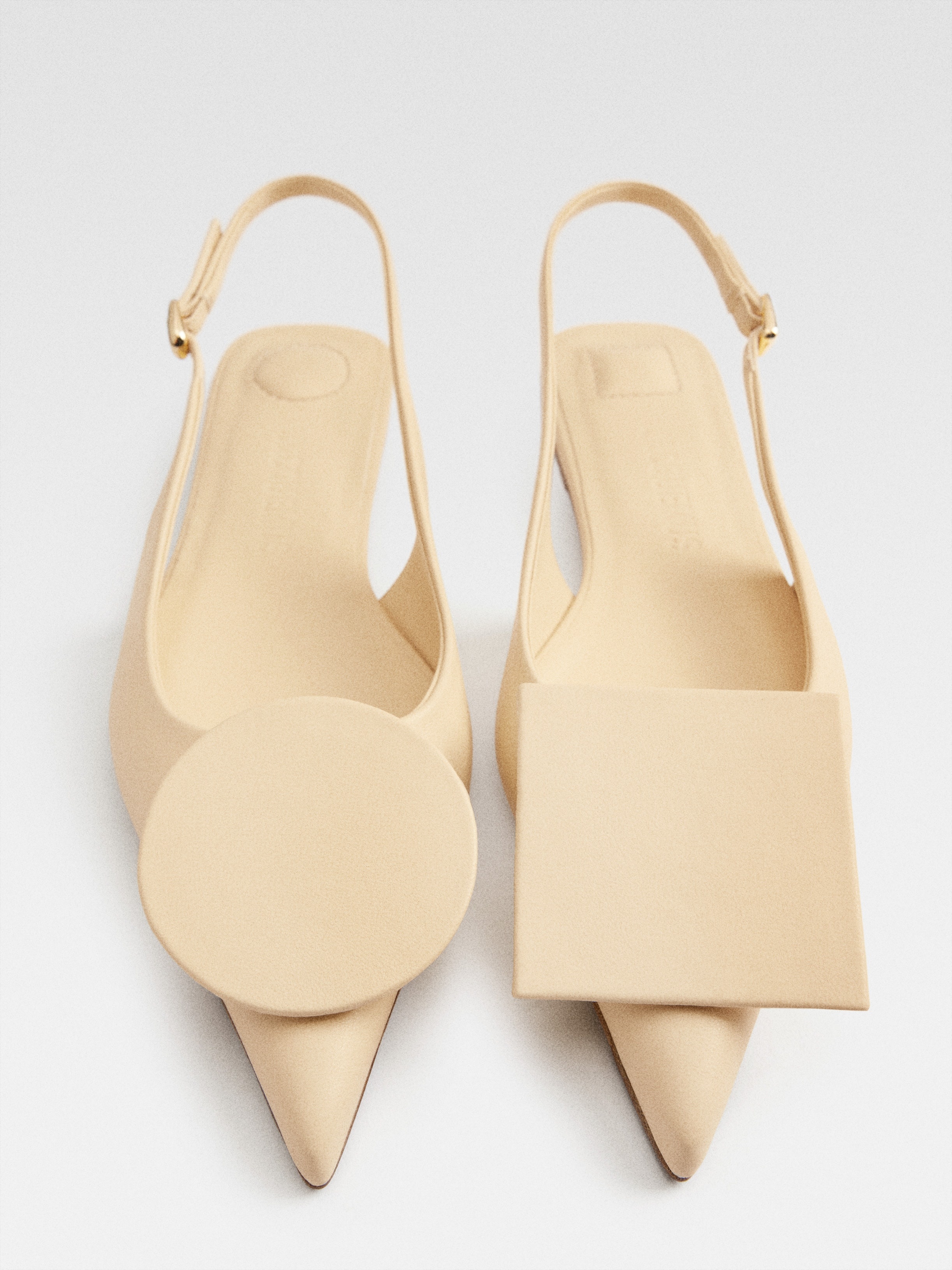 Les slingbacks Duelo plates - 3