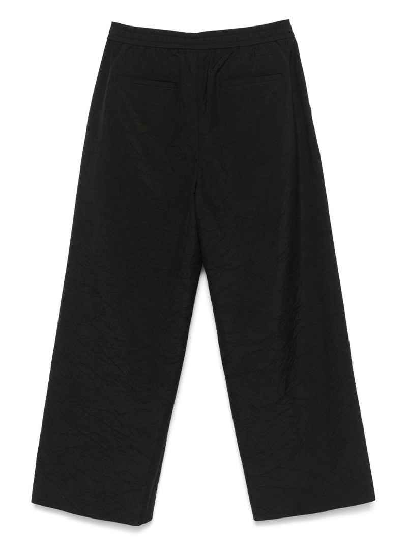 JUUN.J crinkled trousers outlook