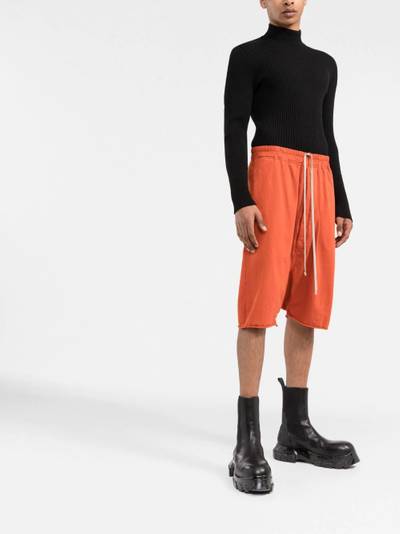 Rick Owens DRKSHDW drawstring drop-crotch shorts outlook