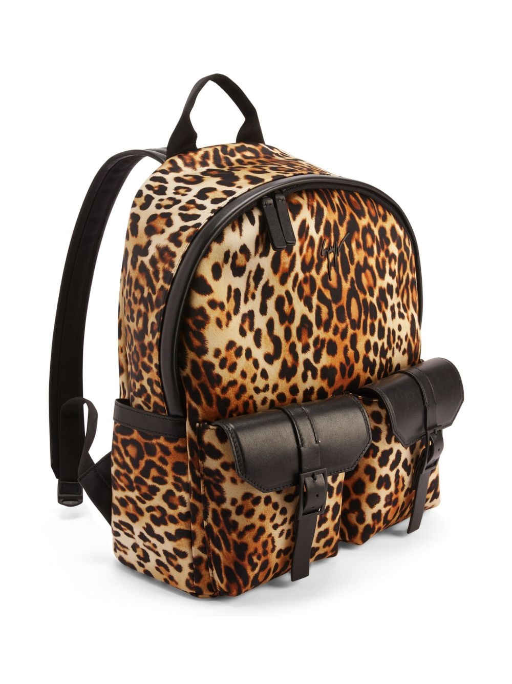 Roiy leopard-print backpack - 3