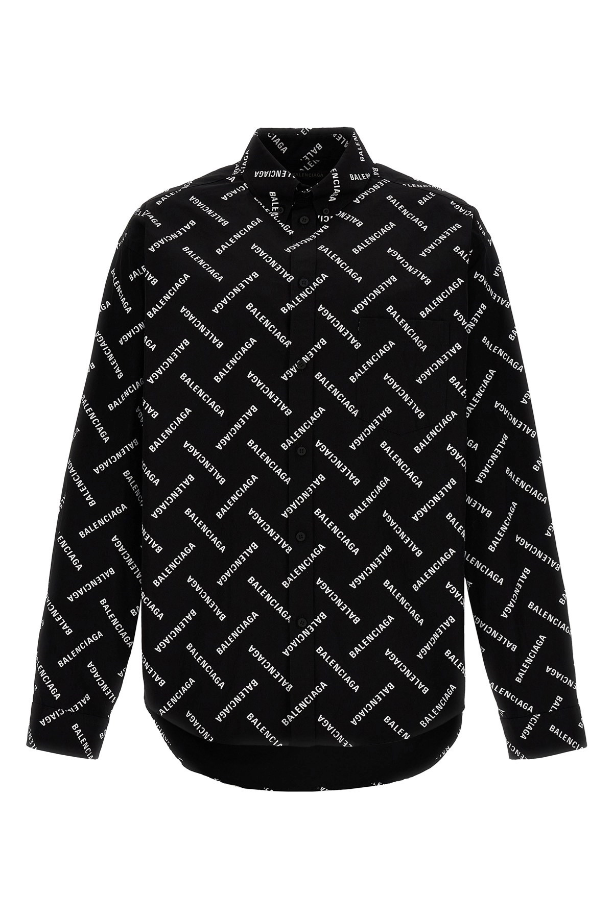 Logo print shirt - 1