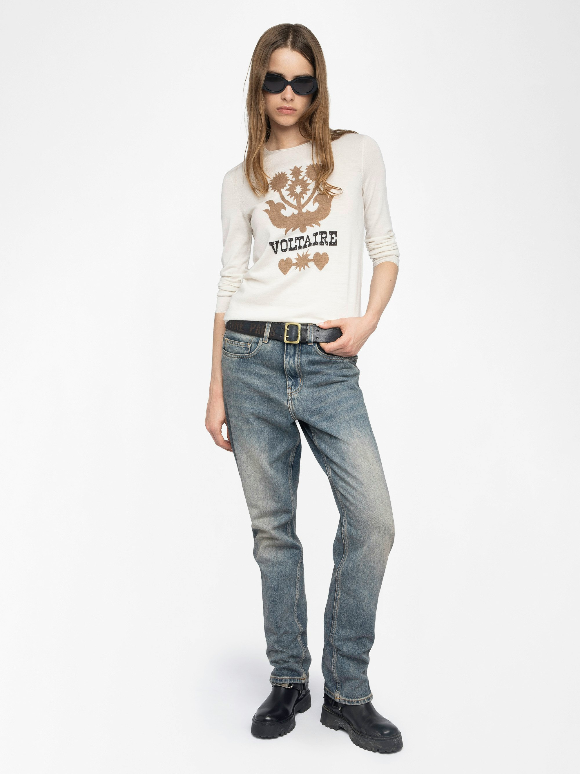 Teissa Wool Sweater - 4