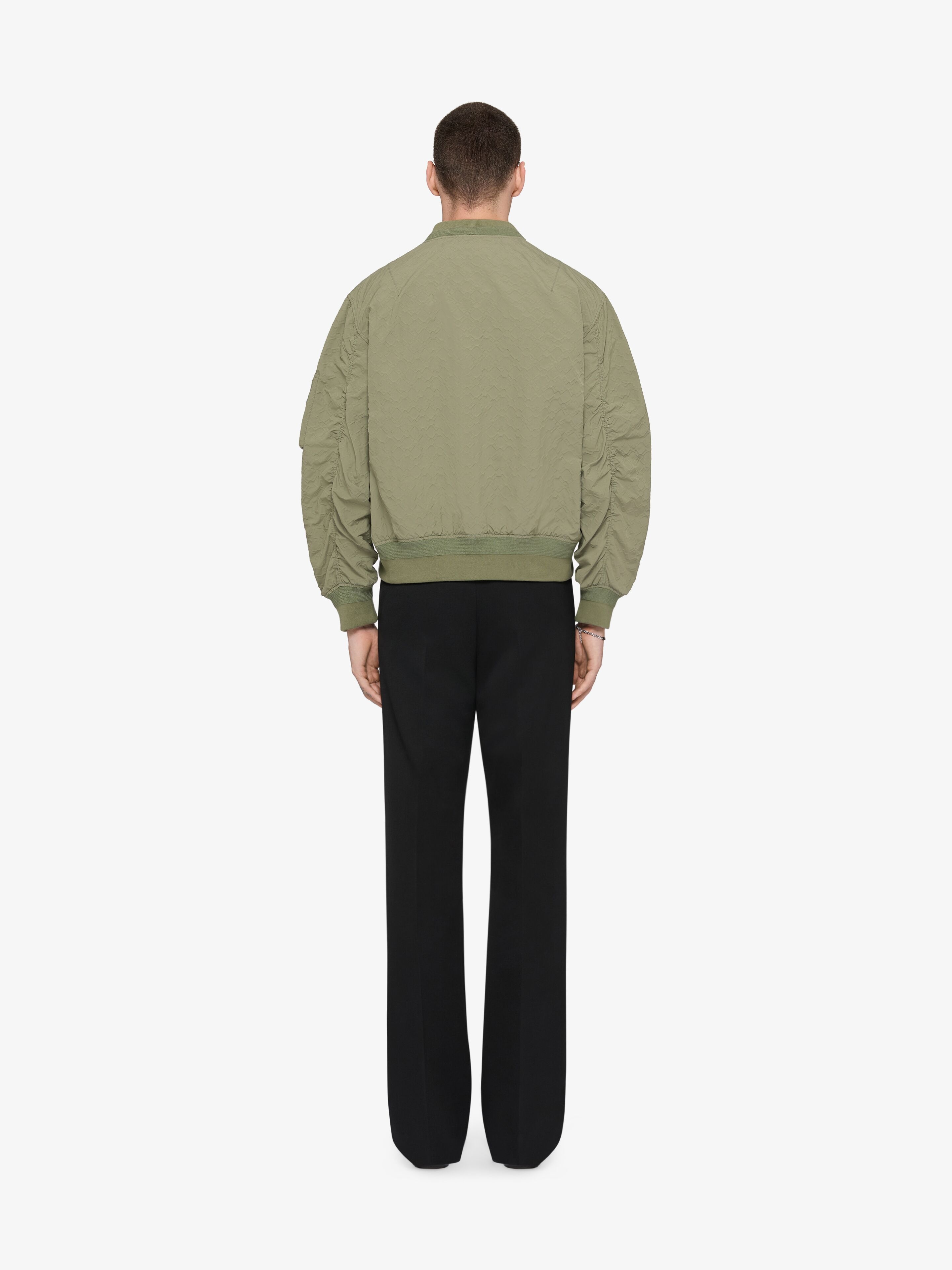 BOMBER IN TEXTURED MONOGRAM 72 - 3