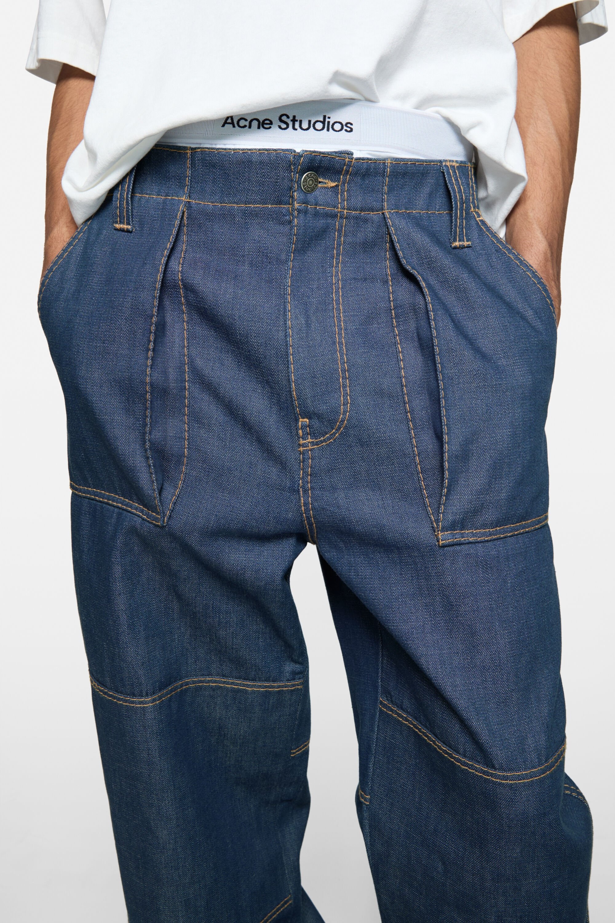 Denim trousers - Indigo blue - 6