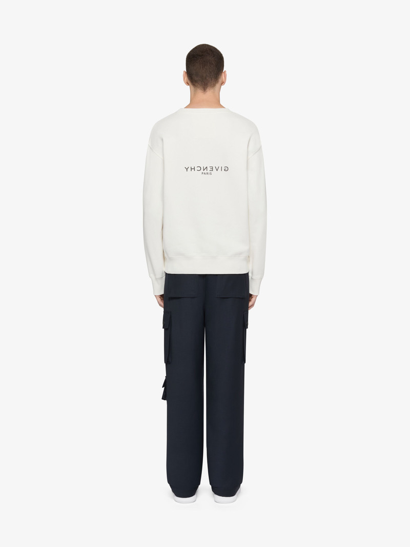 GIVENCHY REVERSE SWEATSHIRT IN FLEECE 3