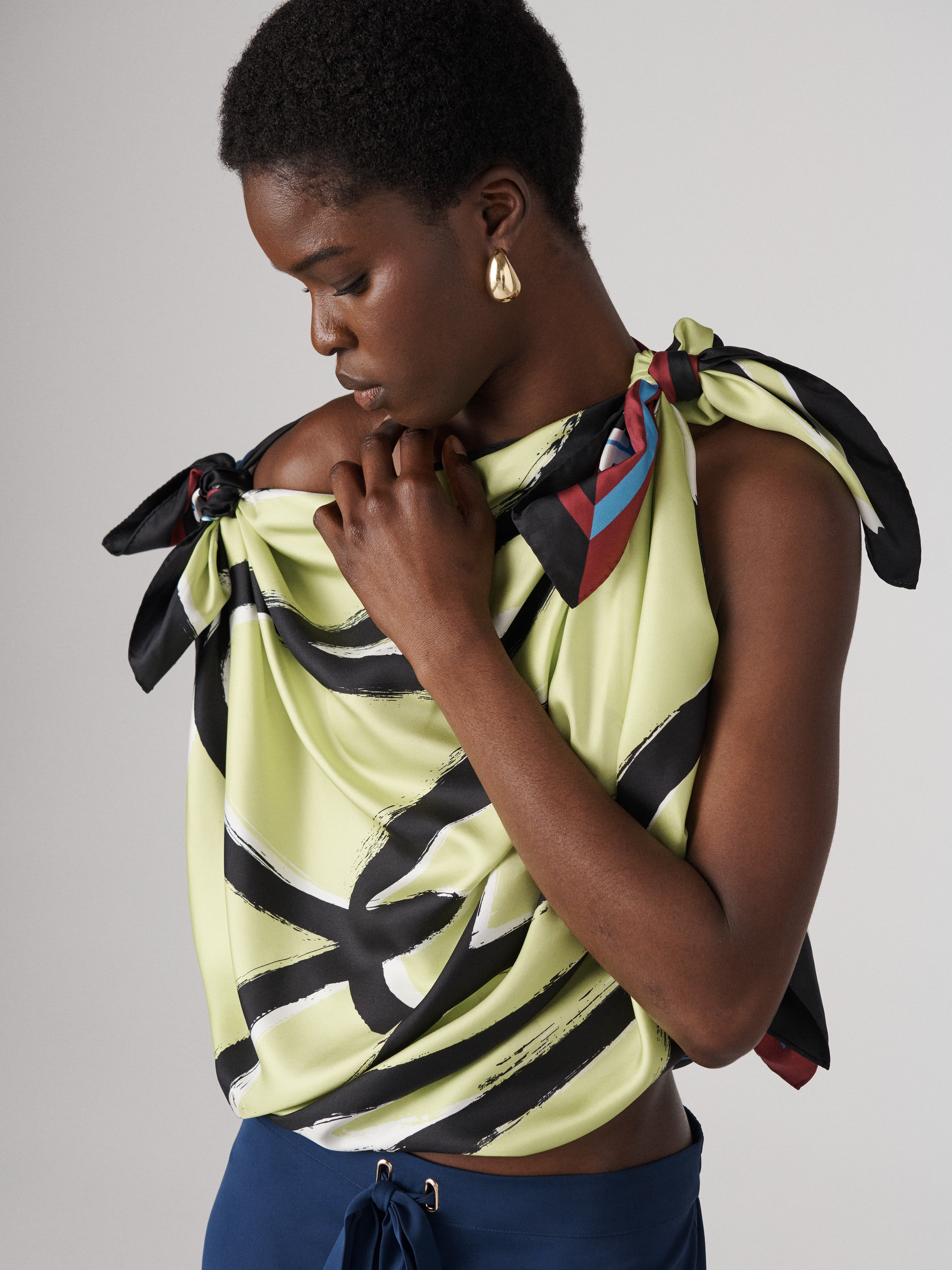 Flag Silk Scarf - 2