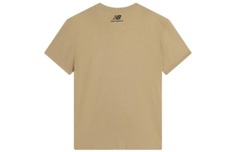 New Balance New Balance Casual Logo T-Shirt 'Brown' AMT22396-INC outlook