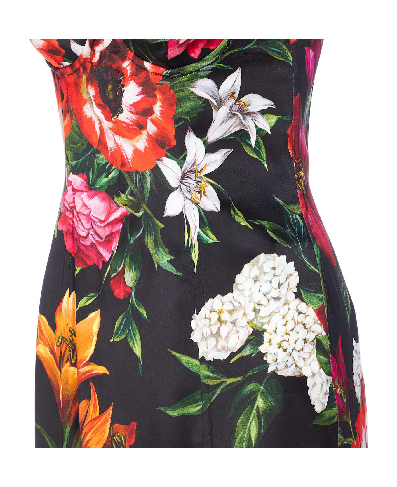 Floral Print Dress - 3