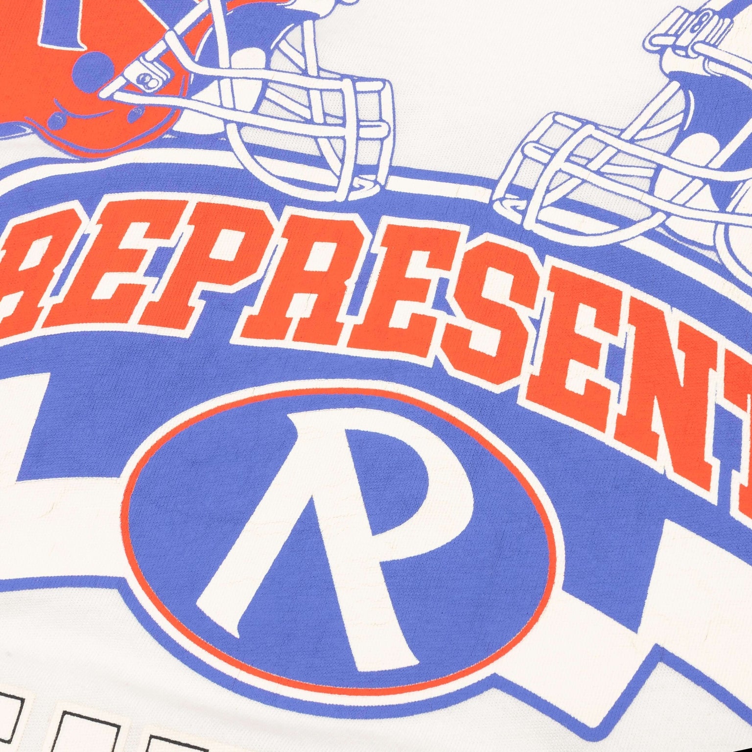 FEATURE X REPRESENT CHAMPIONS T-SHIRT - FLAT WHITE - 6
