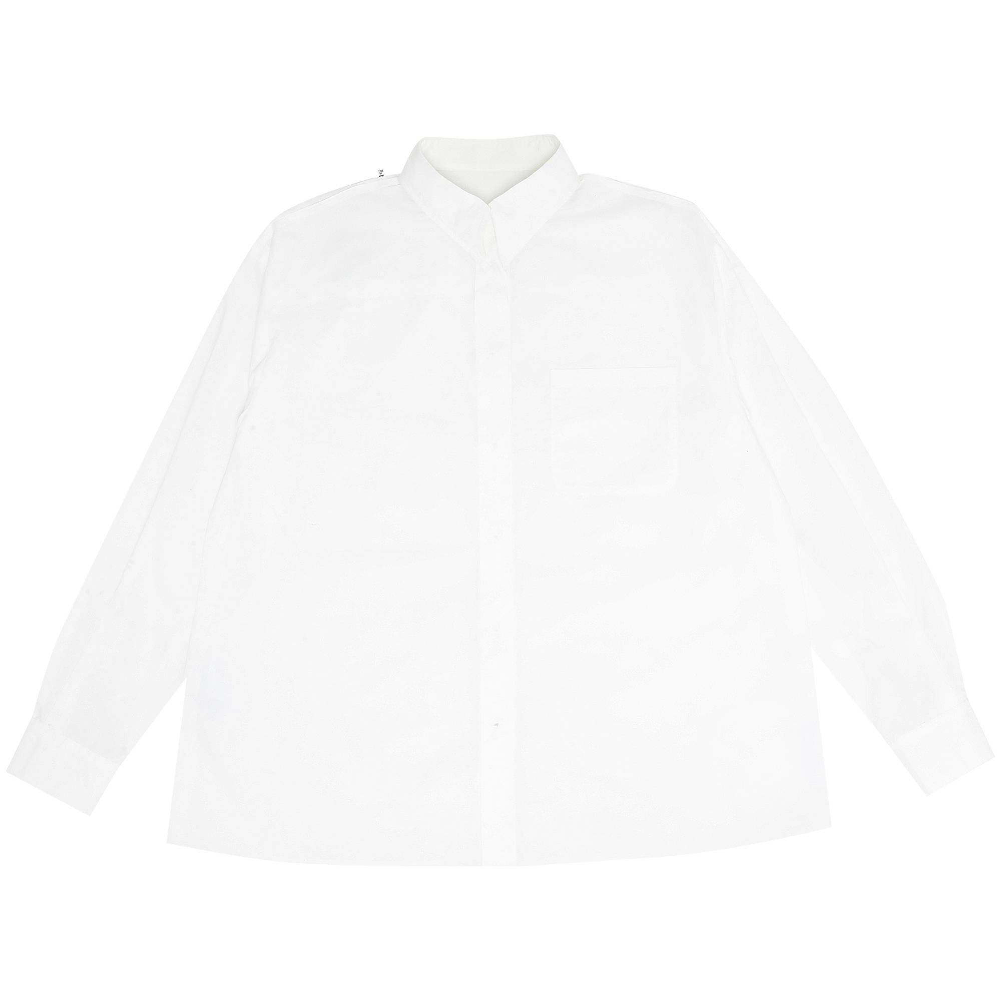 MM6 Maison Margiela Reversed Poplin Shirt 'White' - 1