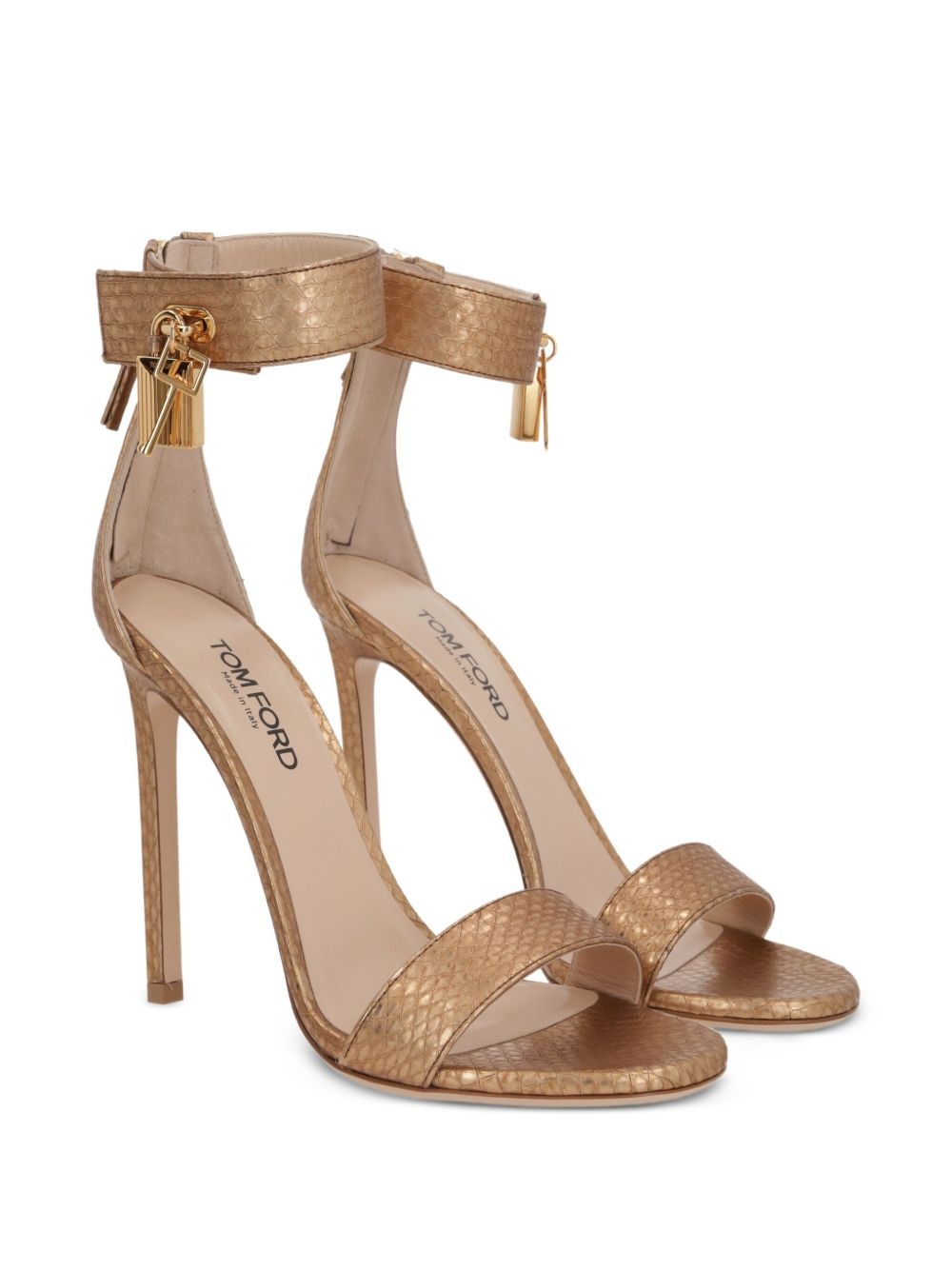 100mm Padlock sandals - 2